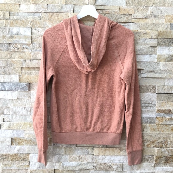 **2/$20**Project Social T Out From Under Urban Outfitter Peach Rose Sweatshirt - Picture 4 of 4